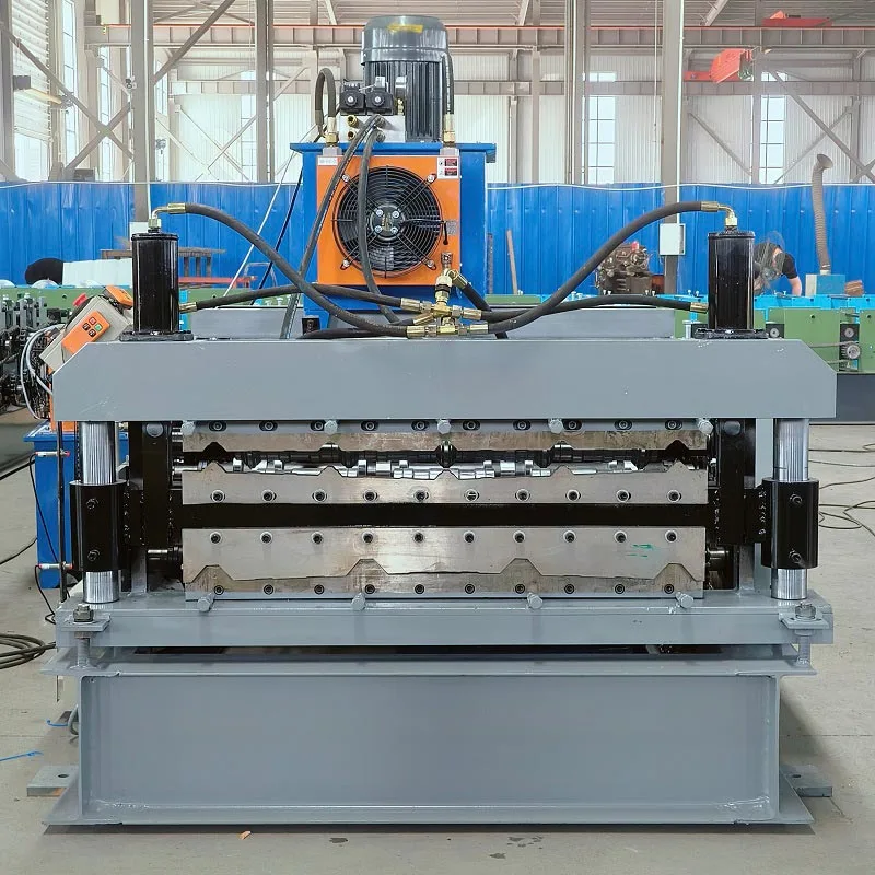 Mesin Roll Forming Baja Warna 860/1040