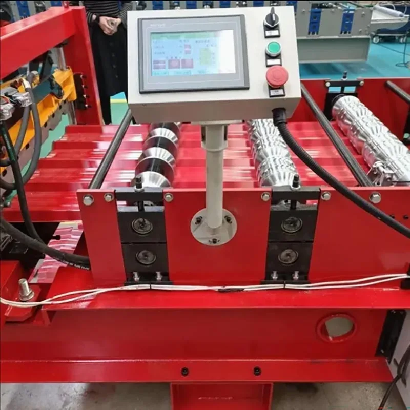 Mesin Roll Forming Baja Warna 910