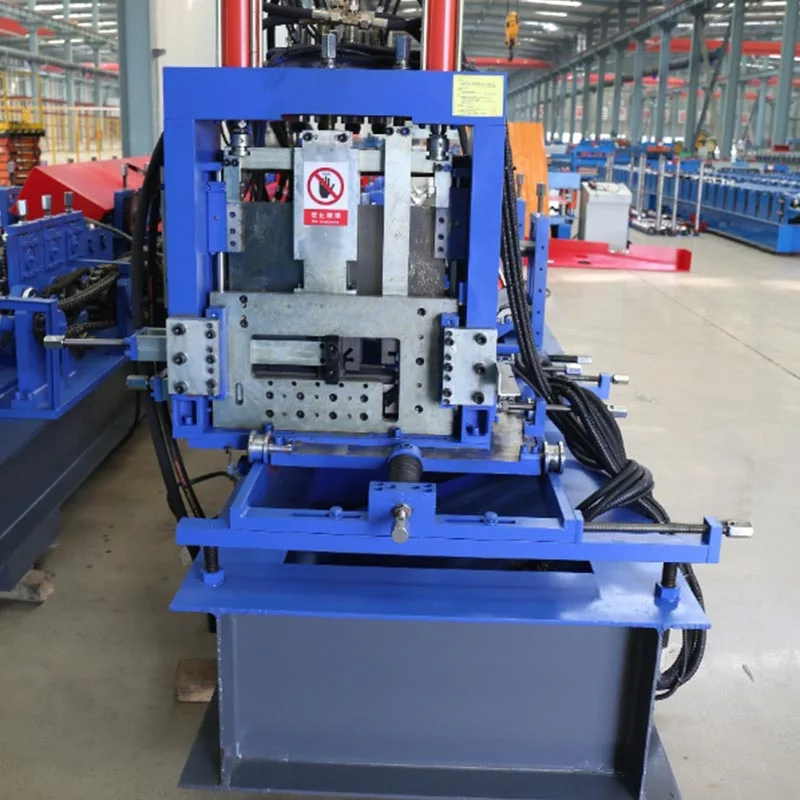 Mesin Roll Forming CZ Purlin Sepenuhnya Otomatis